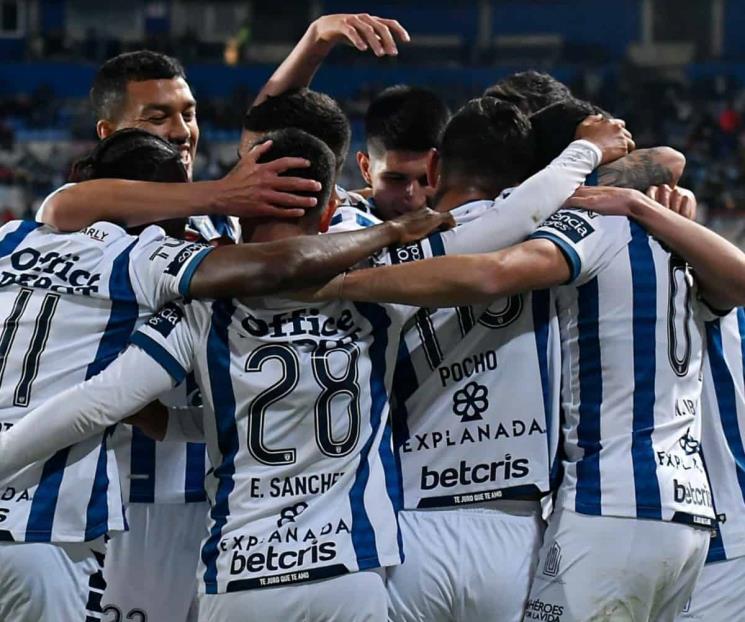 Amanece Pachuca en la cima del torneo