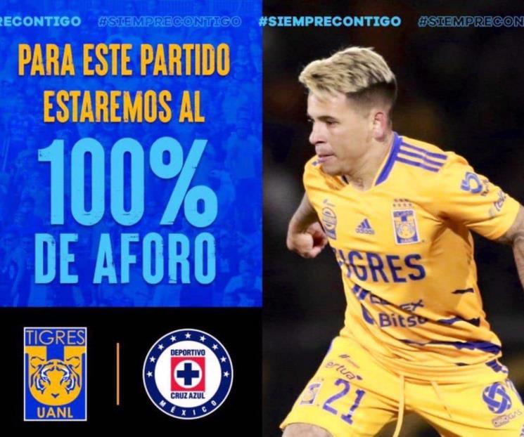 Abonados en Tigres no activarán plástico para duelo vs CA