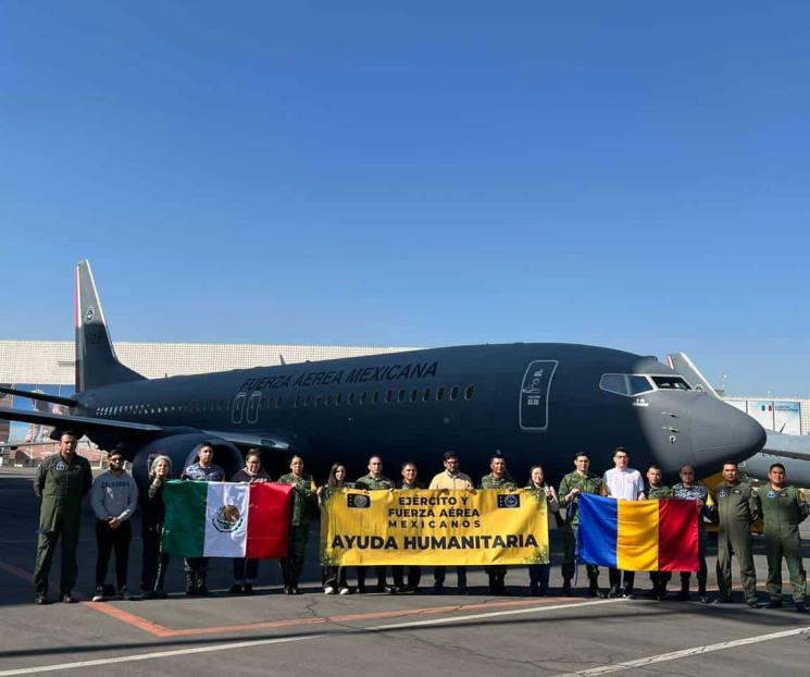 Avión para repatriar mexicanos regresa hasta que sea seguro