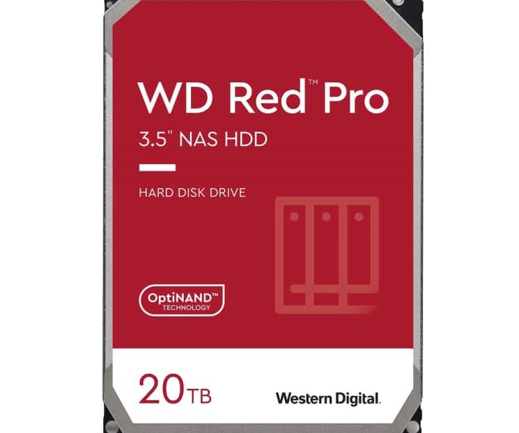 Western Digital lanza los WD Red Pro NAS de 20 TB