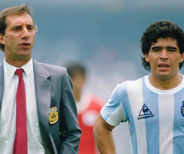 Ya sabe Bilardo de la muerte de Maradona