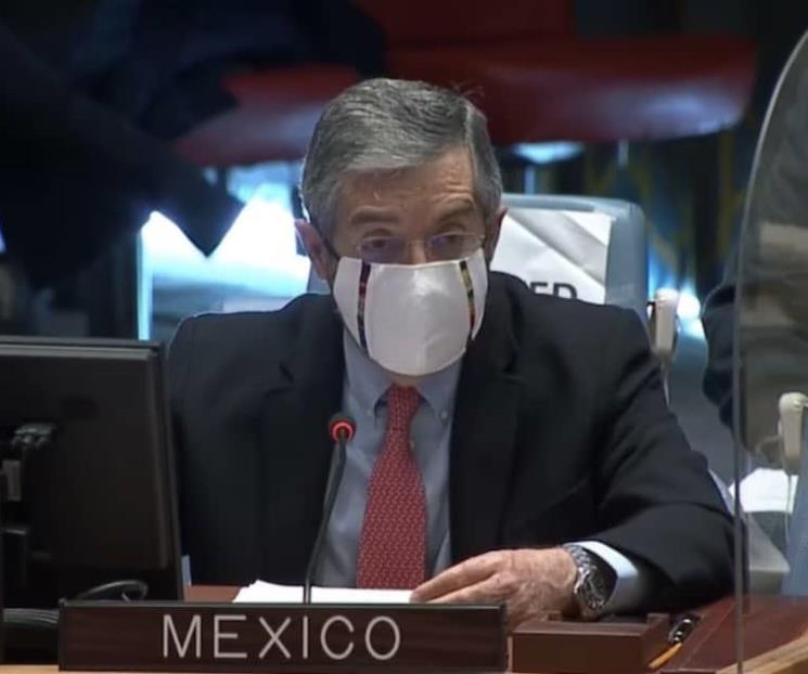 Plantea México reformas al Consejo de Seguridad