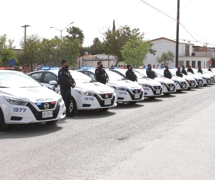 Estrenan en San Nicolás 15 patrullas