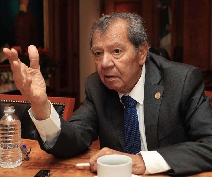 Morena contradice posición de México en la ONU: Muñoz Ledo