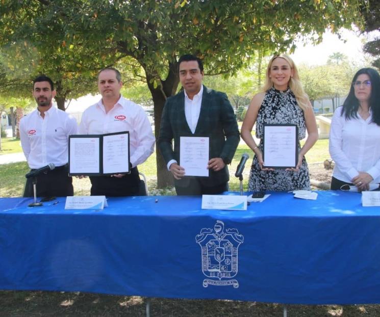 Firman acuerdo Santa Catarina y la CMIC