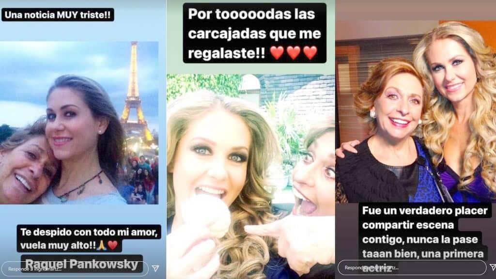 Despiden a Raquel Pankowsky con tristeza y con alegría