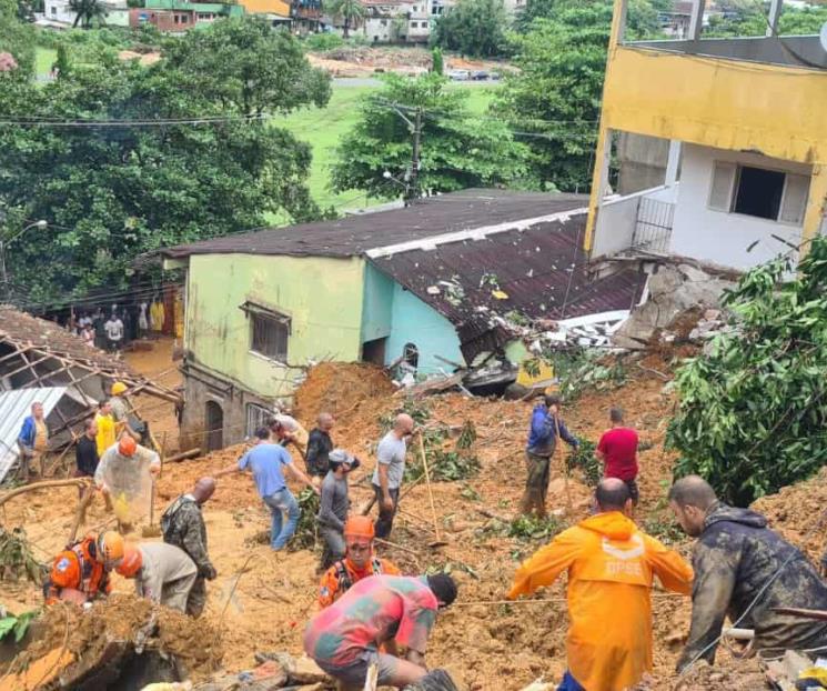 Fuertes lluvias dejan al menos nueve muertos en Brasil