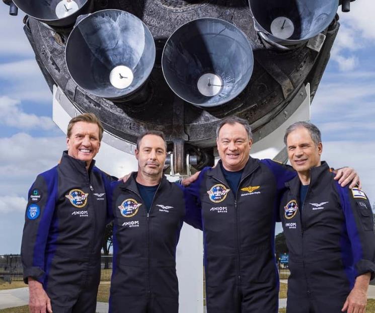Lanza SpaceX primera misión espacial privada