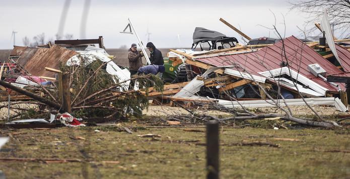 Tornados dejan 23 heridos en centro de Texas