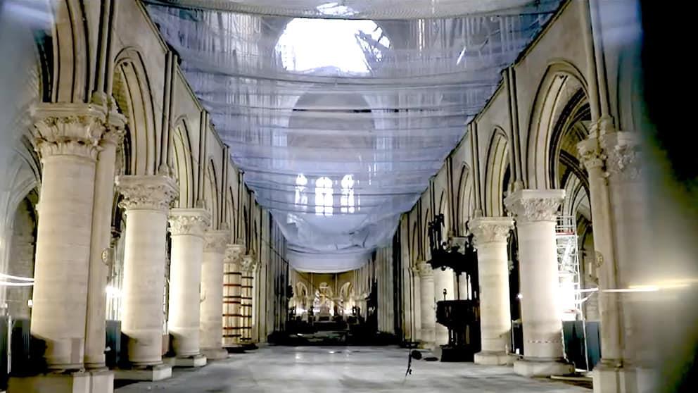 Restauración de Notre Dame toma impulso