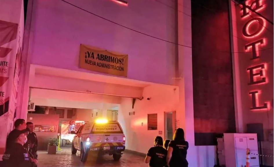 Se registra conato de incendio en Motel de Monterrey