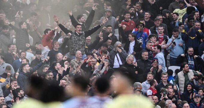 Violencia en Europa League; agraden a fans de West Ham