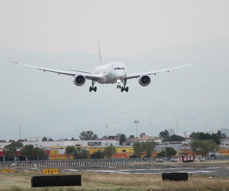 Aeroméxico confirma que abortó aterrizaje en el AICM