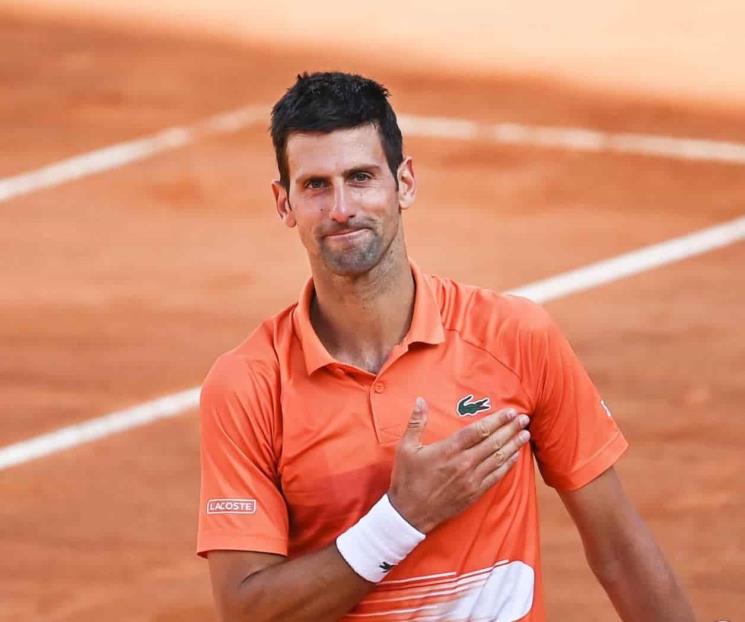 Avanza Djokovic a Cuartos de Final en Roma