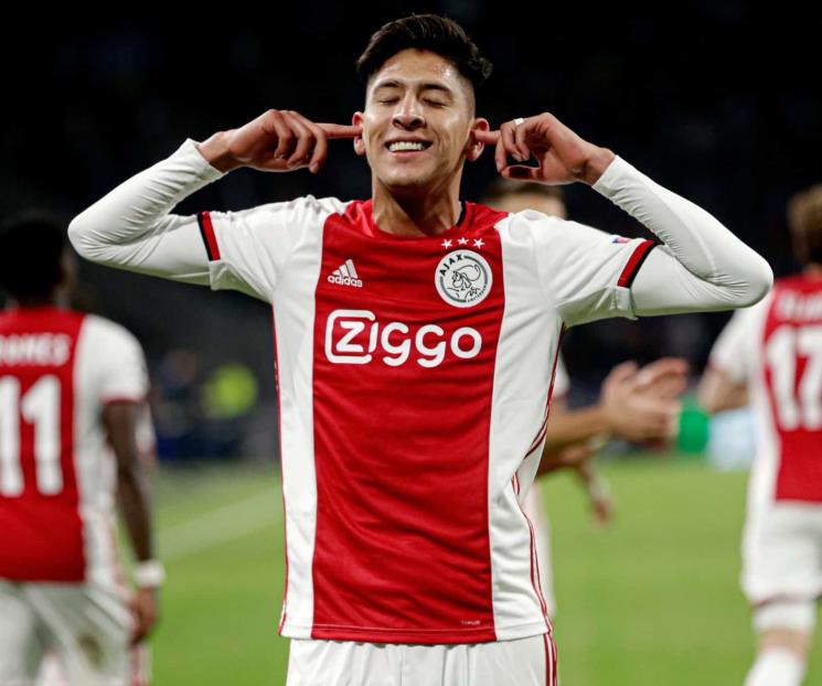 Cierra Ajax temporada con gol de Edson Álvarez