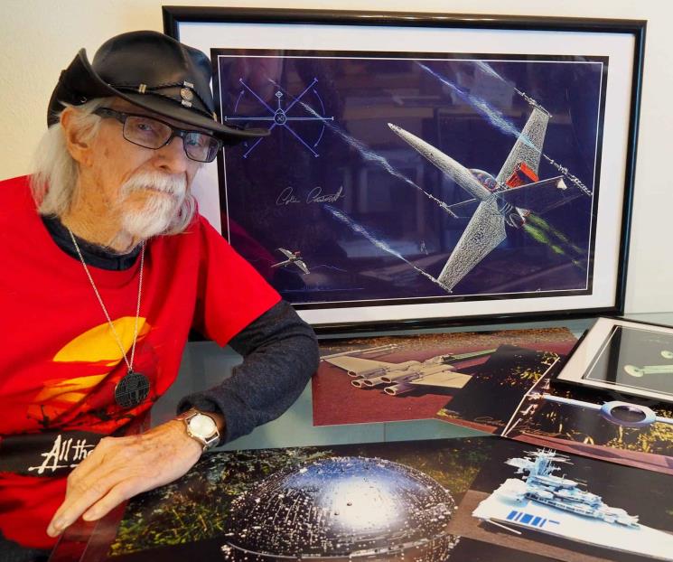 Fallece diseñador de naves espaciales de Star Wars