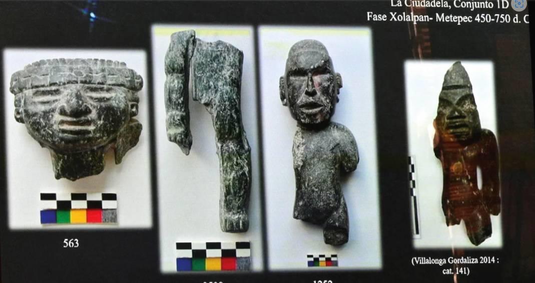 INAH esclarecerá origen piezas antropomorfas de Xochicalco
