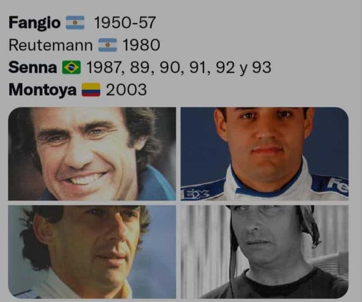 Checo, entre los latinos que han ganado el GP de Mónaco
