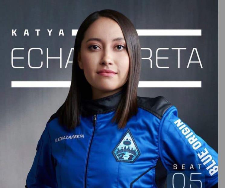 Katya Echazarreta, primera mexicana en ir al espacio