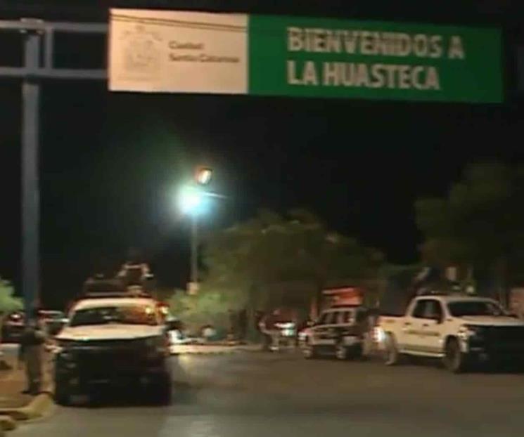 Se registra balacera en La Huasteca