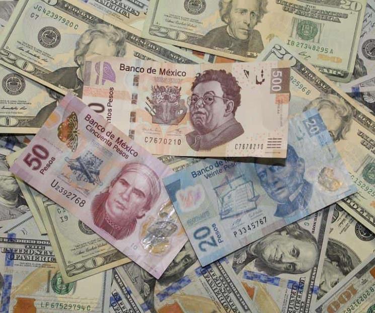 Bolsas caen y dólar regresa arriba de los 20.60 pesos