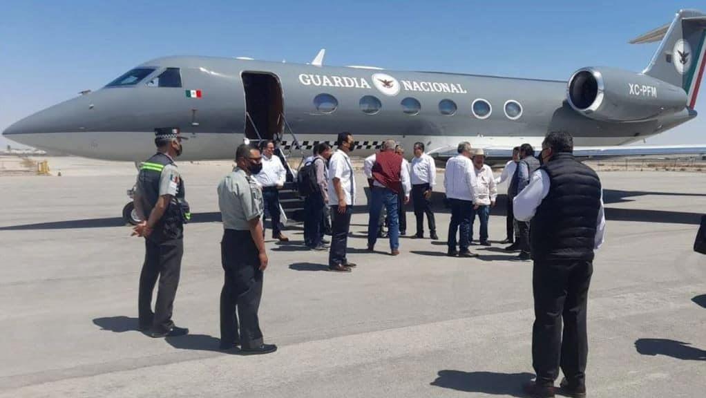 Descartan uso indebido de avión de GN para revocación