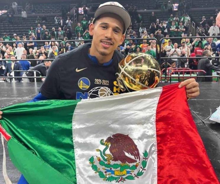 Toscano, feliz de ser primer mexicano campeón en NBA