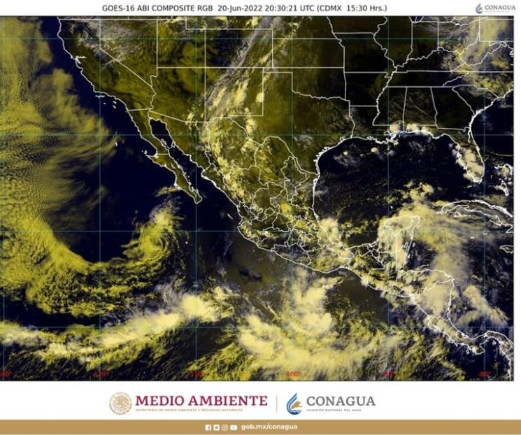 Depresión tropical Celia se ubica al sur de Oaxaca