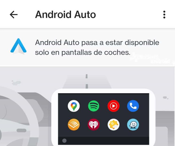 Android Auto para teléfonos cierra para siempre