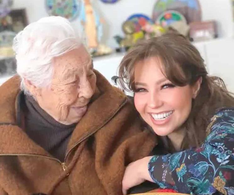 Fallece doña Eva Mange, abuela de Thalía y Laura