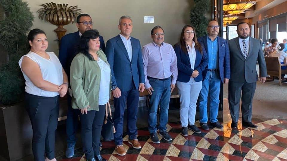 Se reúne Andrés Mijes con el alcalde de Ecatepec