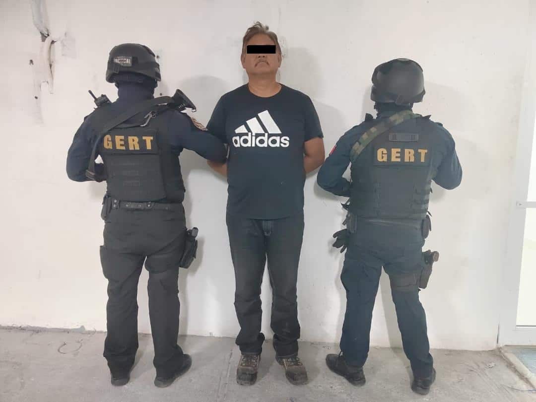 Detienen a líder criminal que operaba en el municipio de Benito Juárez y era buscado por la FGR