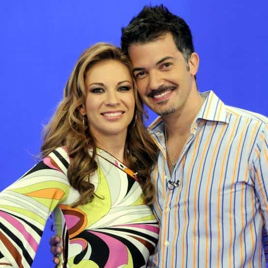 Fernando del Solar con Ingrid Coronado.