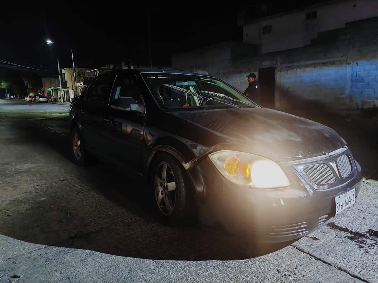 Un vehículo con reporte de robo fue recuperado en Guadalupe