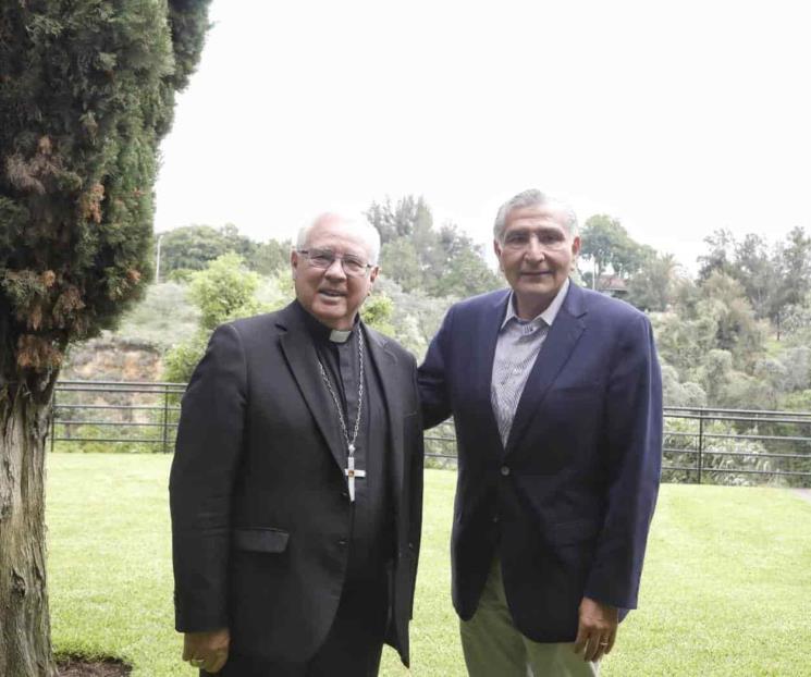 Sostienen reunión Adán Augusto y Arzobispo de Guadalajara
