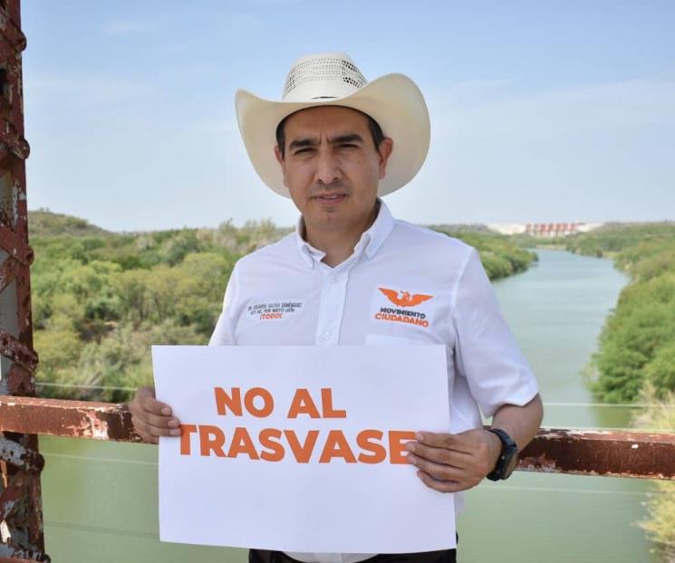 Pide GLMC modificar convenio de envío de agua a Tamaulipas