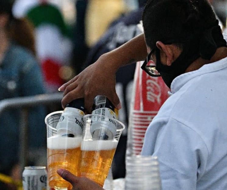 Listo predictamen para regular venta de alcohol en estadios