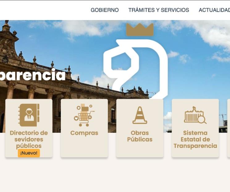 Tiene NL nuevo portal de transparencia