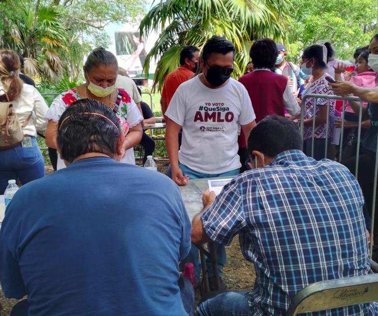 AMLO minimiza irregularidades en elecciones de Morena
