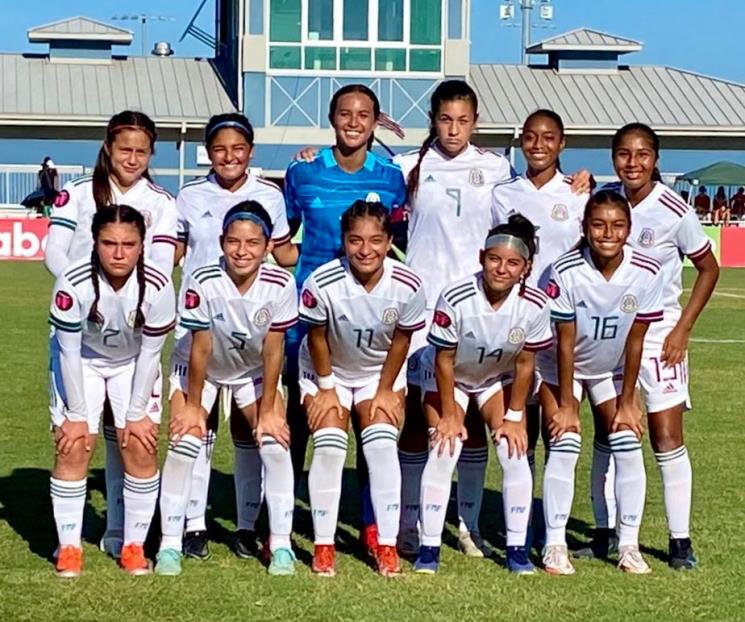 Logra Tri Femenil Sub-15 victoria vs Costa Rica