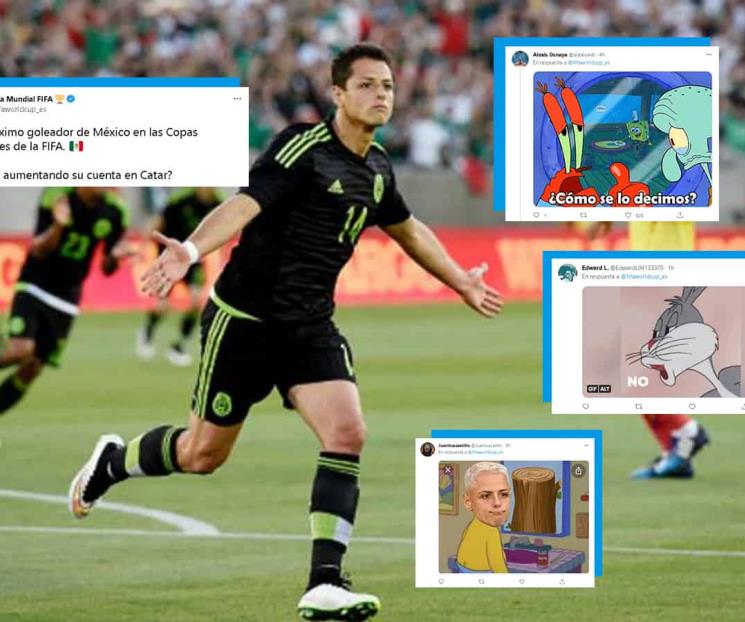 Pregunta FIFA por Chicharito en Catar: le llueven memes