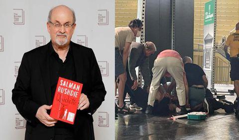 Sigue en estado crítico Salman Rushdie tras ataque en NY