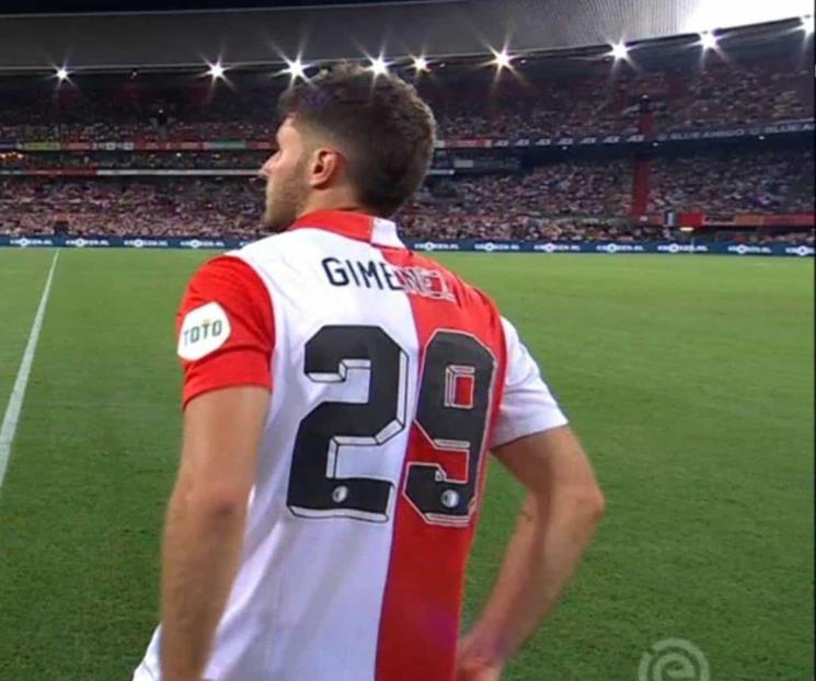 Debuta Santi Giménez con el Feyenoord
