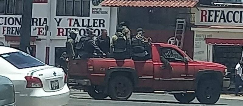 Capturan a grupo armado en Michoacán