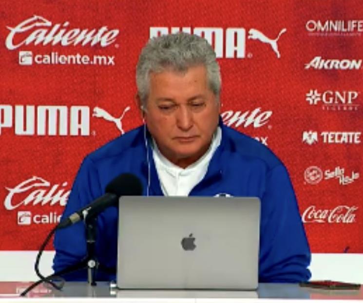Excusas del Vuce tras derrota con Chivas