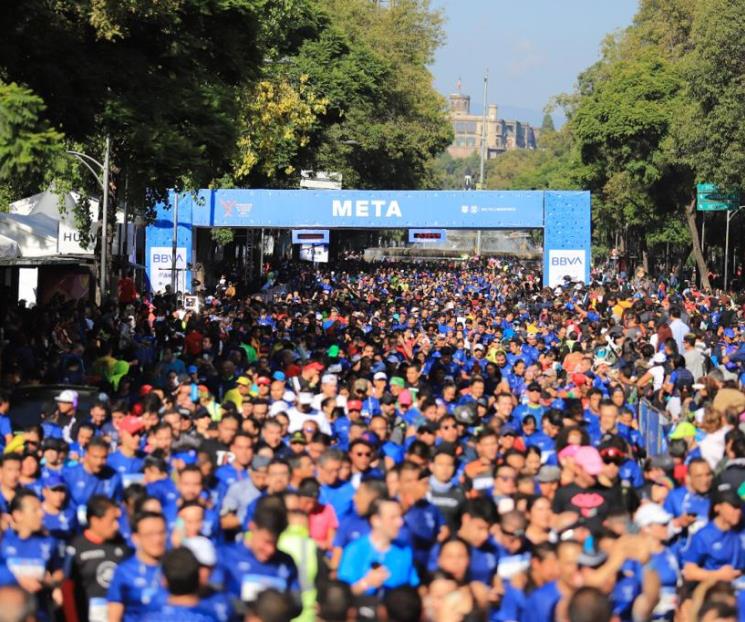 Participaran casi 20 mil en Maratón de CDMX