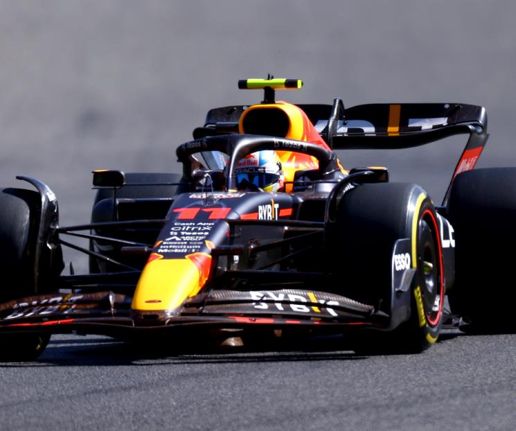 Queda Checo segundo en Bélgica; gana Verstappen