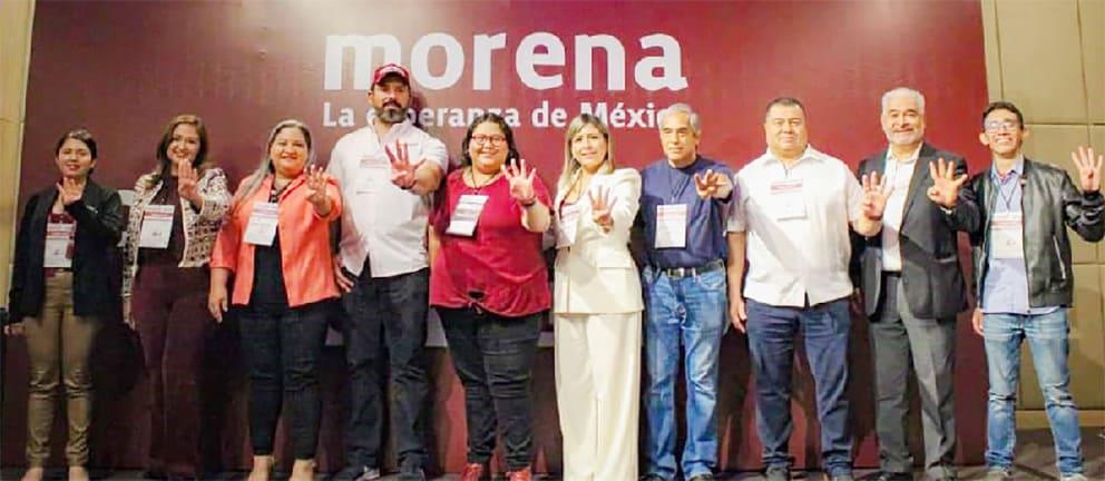 Eligen a Anabel Alcocer como líder estatal de Morena