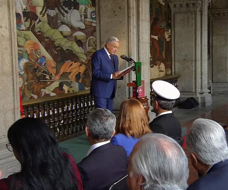 AMLO dedica 53 segundos a la cultura