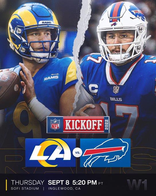 Inician Rams y Bills temporada de la NFL